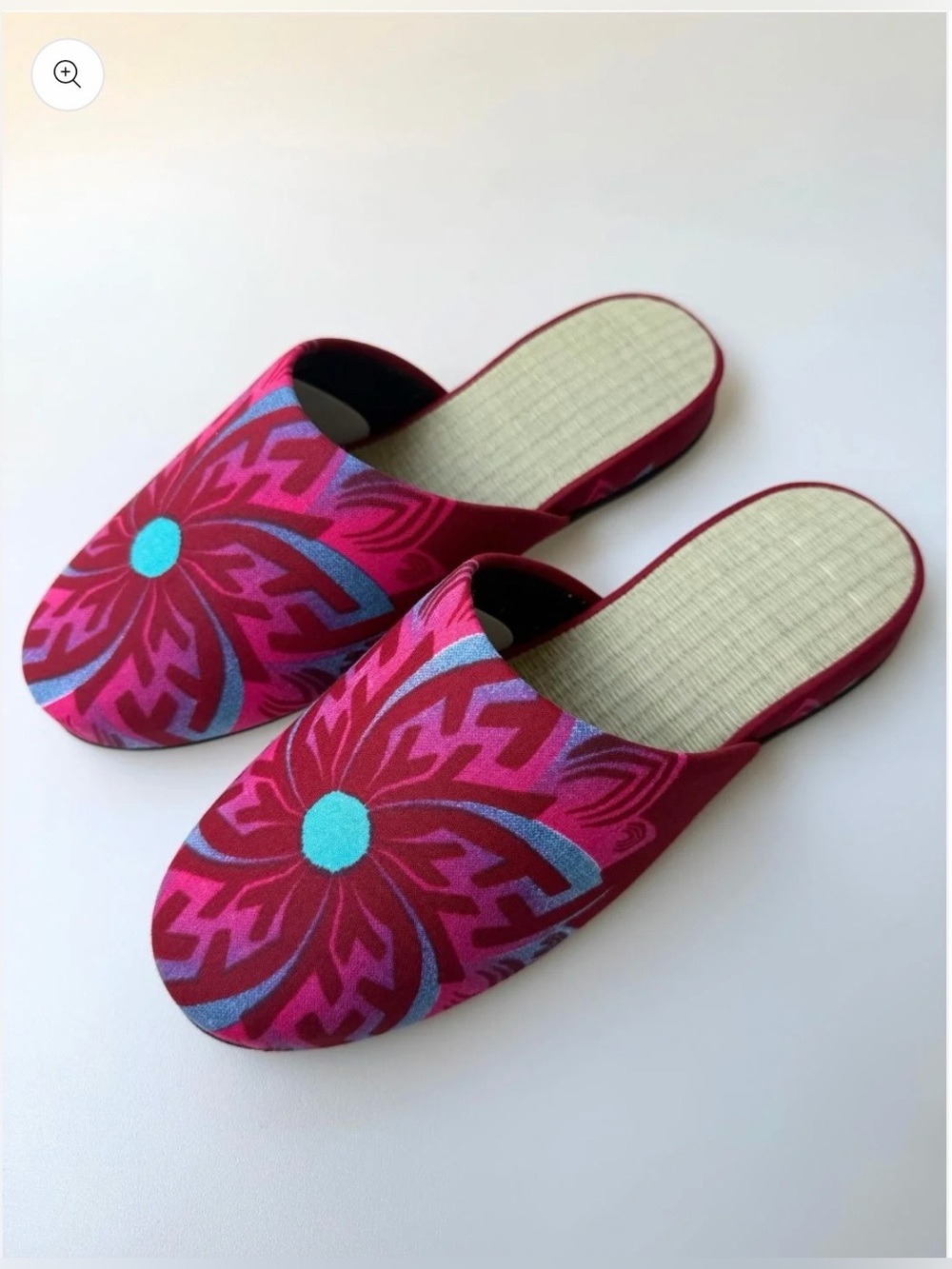 Heiwa Japanese House Slippers for Women  in Bright Multi-colored Design